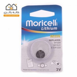 باتری سکه ای 3 ولتCR1220موریسل تکی