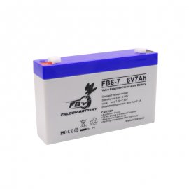 باتری سیلد اسید 6 ولت 7 آمپر ساعت فالکون FALCON
