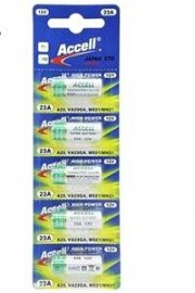باتری ریموت A23 پک 5 عددی اکسل ACCELL