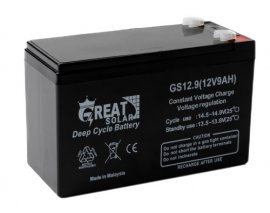 باتری سیلد اسید 12 ولت 9 آمپر گریت سولار Great solar