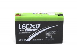 باتری  6 ولت 7 آمپر لکسو