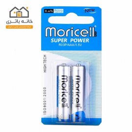 باتری نیم قلمی معمولی موریسل