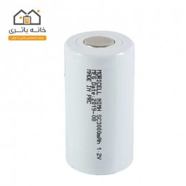 باتری SC ساب سی 1.2 ولت 3000 میلی آمپر تکی موریسل