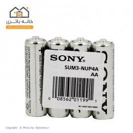 باتری سونی قلمی معمولی 4 عددی