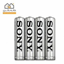باتری سونی نیم قلمی معمولی 4 عددی