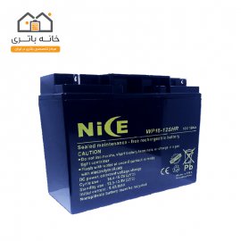 باتری  12 ولت 18 آمپر نایس - Nice