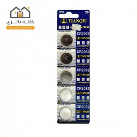 باتری سکه ای تیانکیو 2032 لیتیوم 5 عددی