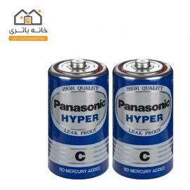 باتری متوسط پاناسونیک سایز C معمولی