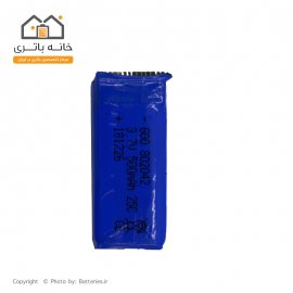 باتری لیتیوم پلیمر 3.7 ولت 500 میلی آمپر ساعت انرژی (802042) 25C