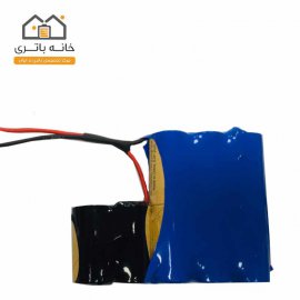 باتری جارو شارژی همیلتون 9.6 ولت 1500 میلی آمپر(ردیفی دو طبقه)