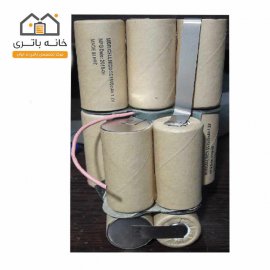 باتری جاروشارژی بلک اندکر قاب مشکی 12 ولت 1500 میلی آمپر