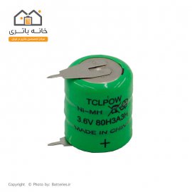 باتری بک آپ شارژی 3.6 ولت 80 میلی آمپر TCLPOW حافظه