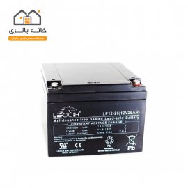 باتری 12 ولت 26 آمپر لئوچ - Leoch