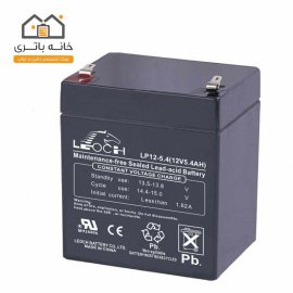 باتری خشک 12 ولت 5.4 آمپر ساعت لئوچ(leoch)