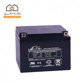 باتری 12 ولت 24 آمپر لئوچ Leoch