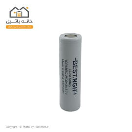 باتری لیتیوم آیون شارژی 18650 3.7 ولت 2600 میلی آمپر 3c بست Best
