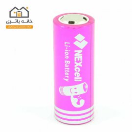 باتری لیتیوم آیون 6800 میلی آمپر 26650 نکسل NEXcell