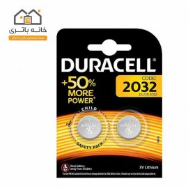 باتری سکه ای 2تایی لیتیوم دوراسل(Durasell) مدل 2032
