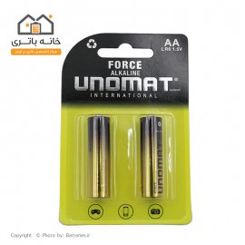 باتری قلمی آلکالاین یونومات unomat