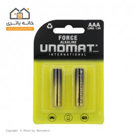 باتری نیم قلمی آلکالاین یونومات unomat