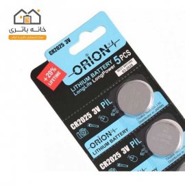 باتری سکه ای اوریون 2025 پک 5 عددی