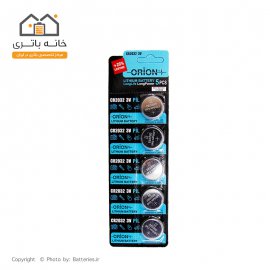 باتری سکه ای اوریون 2032 کارت 5عددی