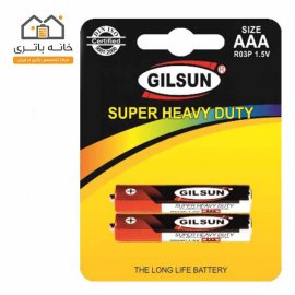 باتری نیم قلمی معمولی گیلسان کارتی