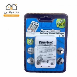 شارژر باتری قلمی و نیم قلمی پاوربیس PowerBase