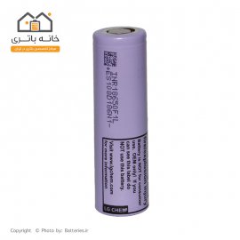 باتری لیتیوم آیون 18650 شارژی 3.7 ولت 3400 میلی آمپر ال جی LG