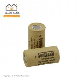 باتری شارژی SC ساب سی 1.2 ولت 1500 میلی آمپر sonikcell سونیک سل 10C