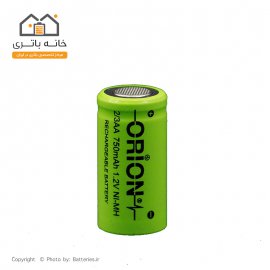 باتری شارژی اوریون 750 میلی آمپر Orion سایز 2/3AA