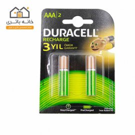 باتری نیم قلمی شارژی 750 میلی آمپر دوراسل(duracell)