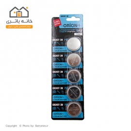 باتری سکه ای اوریون 3 ولت CR2477 کارتی 5 عددی
