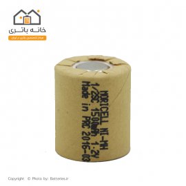 باطری شارژی 1/2SC نیکل متال 1500 میلی آمپر 1.2 ولت موریسل moricell