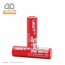باتری 18650 لیتیوم 3.7 ولت شارژی 3000 میلی آمپر آی ام آر IMR
