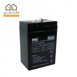 باتری 6 ولت 4.5 آمپر ام اچ بی - MHB