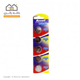باتری سکه ای اکسل 2032 پک 5عددی
