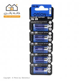 باتری 12 ولت A27 آلکالاین اوریون 5 عددی (orion)